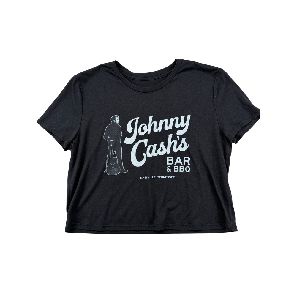 Johnny Cash Nashville TN sz M retro, grunge, indiesleeze, cropped